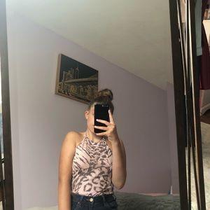 Vintage leopard print shirt